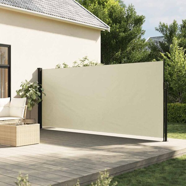 Bočna tenda na uvlačenje krem 160 x 300 cm - Krema / 160 x 300 cm