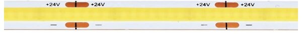 LED TRAKA COB 512 SMD/m IP20 - 24V 5 METARA - Toplo bijela
