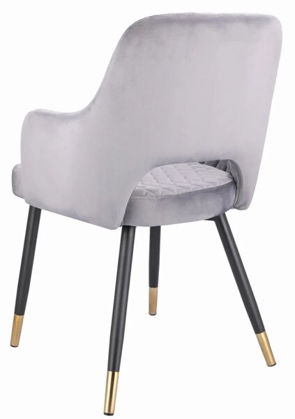 Stolica Borgo - velvet grey