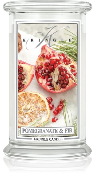 Kringle Candle Pomegranate & Fir mirisna svijeća 624 g