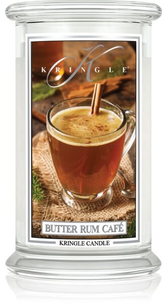 Kringle Candle Butter Rum Café mirisna svijeća 624 g
