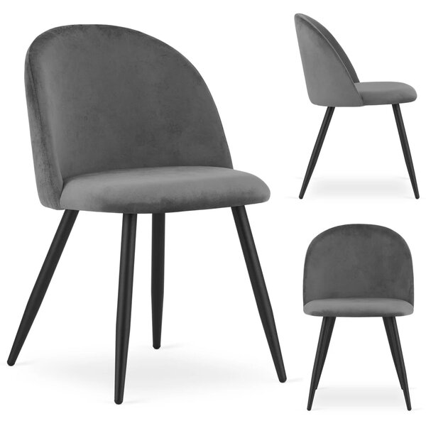 Stolica Bello - grey - 1 komad