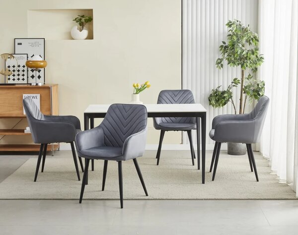 Stolica Nana - grey - 1 komad