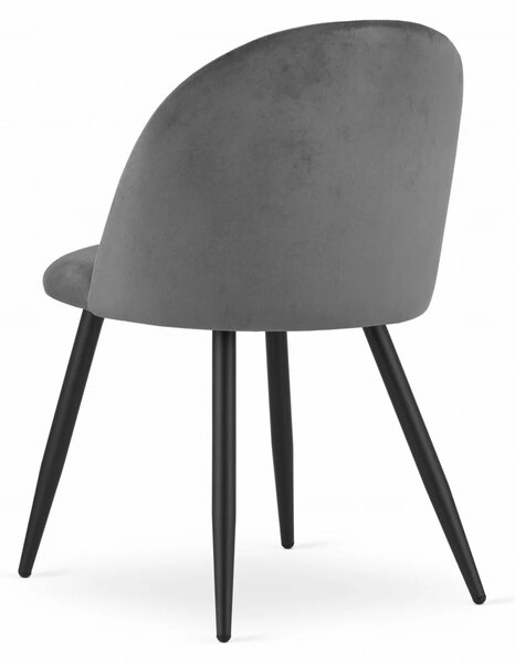 Stolica Bello - grey - 1 komad