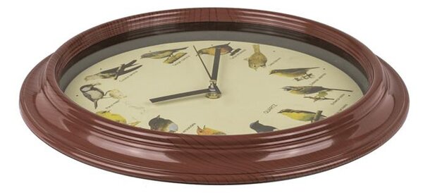 Zidni zidni sat s pticom pjeva 33 cm