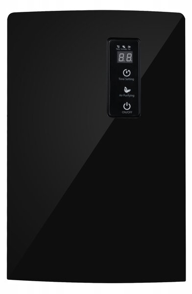 2v1 odvlaživač i pročišćivač zraka - Apsorber vlage 1,5L LCD UV Black
