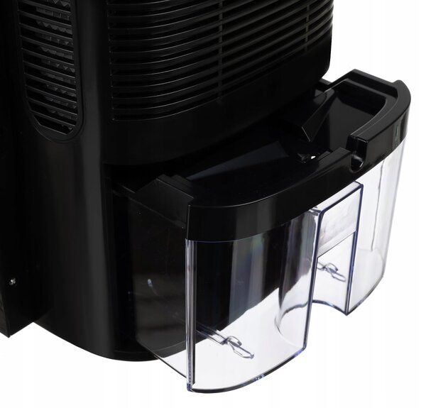 2v1 odvlaživač i pročišćivač zraka - Apsorber vlage 1,5L LCD UV Black