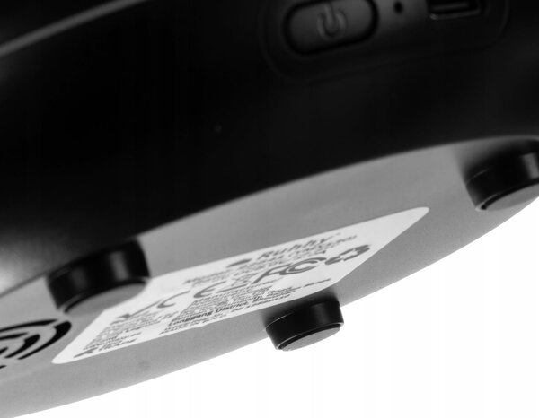 Led rgb črn difuzor vlažilec zraka izparjevalnik 130ml usb + arome - ruhhy