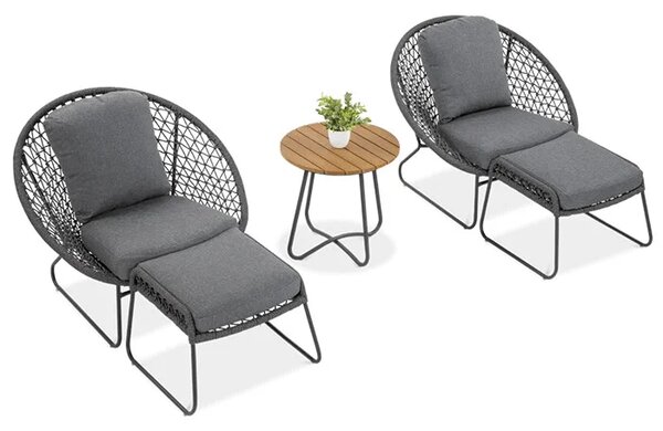 Vrtna garnitura - Amanti duo grey