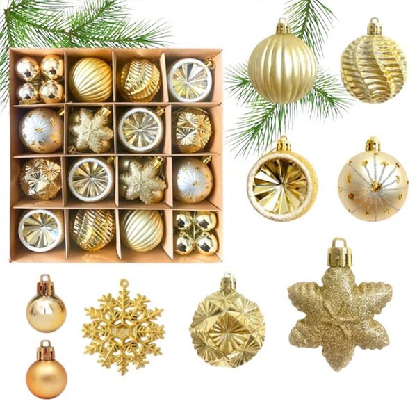 Kuglice za bor - Golden set od 40x