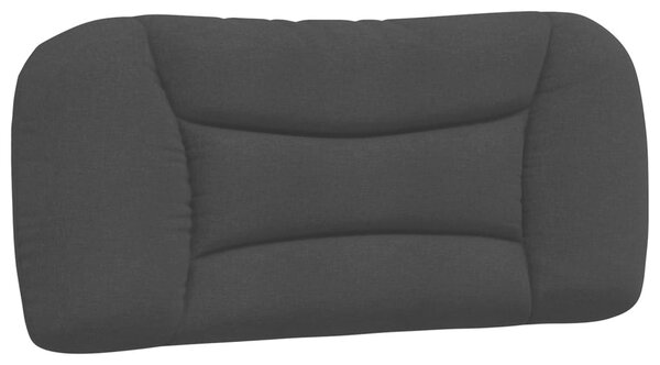 Okvir kreveta s LED-om bez madraca Hvar crni 90x200cm od tkanine - Crna / 90 x 200 cm