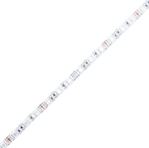 Okvir kreveta s uzglavljem LED boja hrasta sonome 140 x 200 cm - Siva / 140 x 200 cm