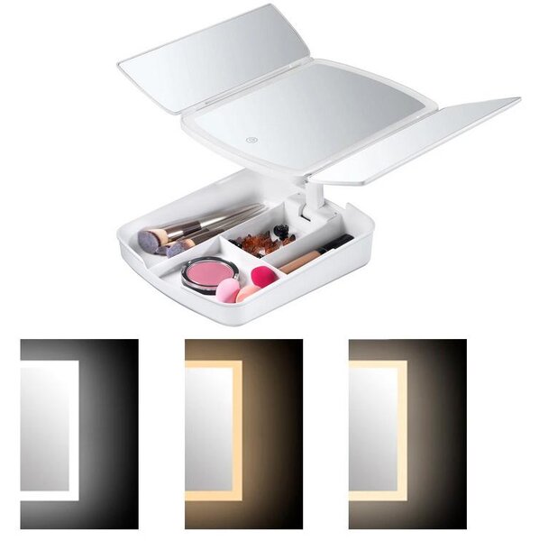 USB Touch LED SAVJETNO OLLUMIRANO KOSMETIČKO OILL I 5X ORGANIZATOR