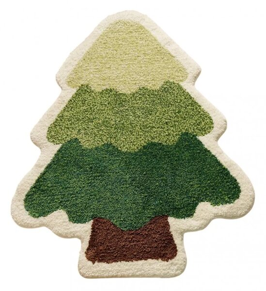 Božićni otirač za vrata - Christmas tree 36x57cm