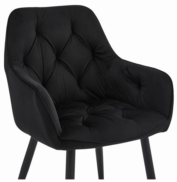 Stolica Largo - Dark velvet