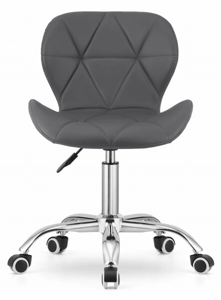 Uredska stolica outlet - Avola grey leather