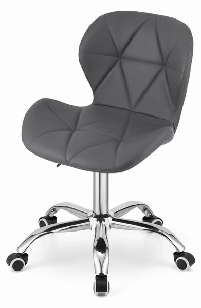 Uredska stolica outlet - Avola grey leather