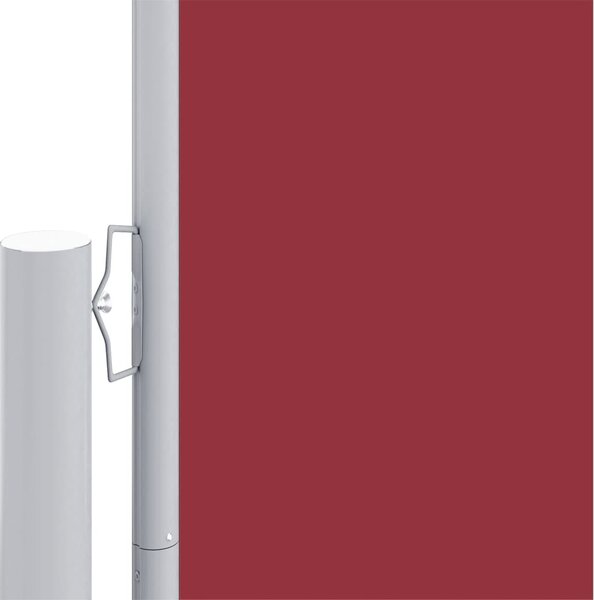 Uvlačiva bočna tenda crvena 180 x 1000 cm - Crvena / 180 x 1000 cm