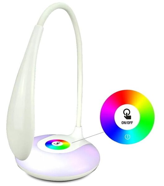 Moderni LED 256 RGB stol svjetiljke USB Touch