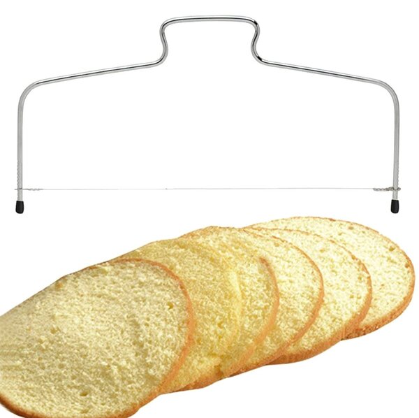 Nož za rezanje biskvitne torte 32cm 2 konca