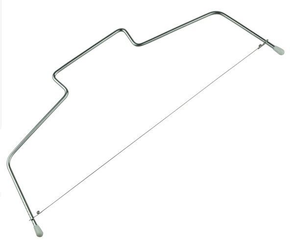 Nož za rezanje biskvitne torte 32cm 2 konca