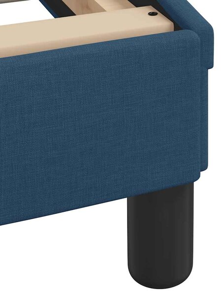 Krevet s madracem Dover plavi 160x200 cm od tkanine - Plava / 160 x 200 cm