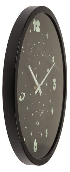 Analogni sjajni zidni sat 29cm Prostor