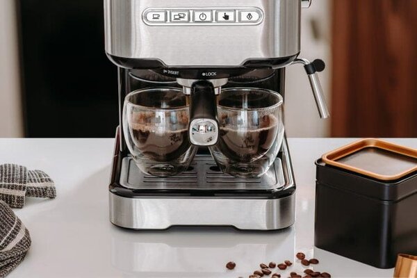 850W Espresso stroj za kavu s aromom pjena 450 radnja