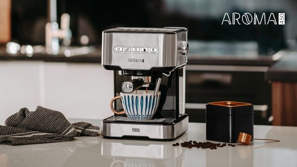 850W Espresso stroj za kavu s aromom pjena 450 radnja