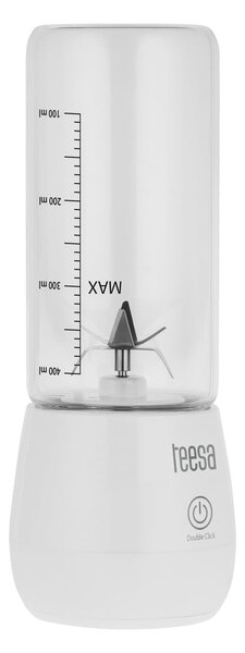 100W ak. 2000mah prijenosni blender i mikser 450ml USB bijeli