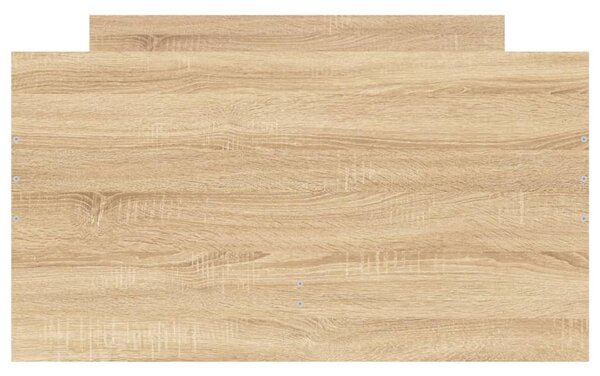 Okvir kreveta s ladicama boja hrasta 90x200 cm - Smeđa / 90 x 200 cm