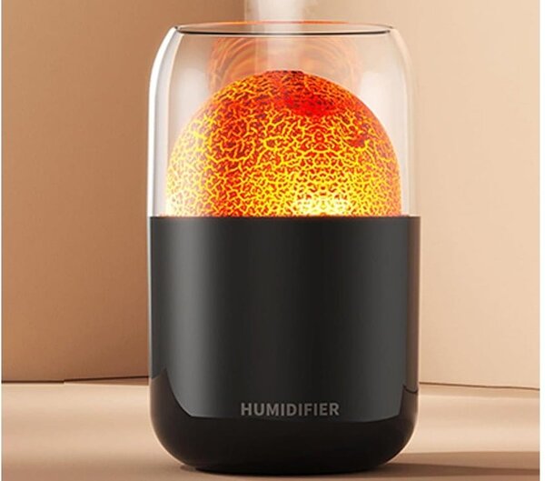 Moderni led rgb difuzor vlažilec zraka izparjevalnik 300ml usb - verk group