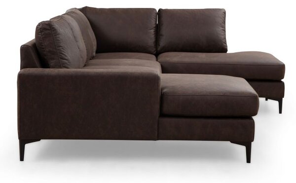 Atelier Del Sofa Kutna garnitura, Smeđa, Porto Corner (CHL-02-C-EOT) - Brown