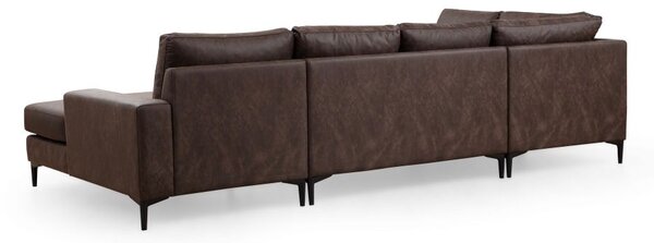 Atelier Del Sofa Kutna garnitura, Smeđa, Porto Corner (CHL-02-C-EOT) - Brown