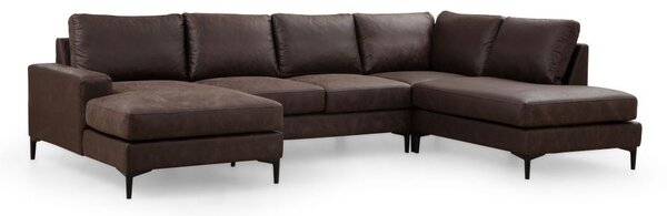 Atelier Del Sofa Kutna garnitura, Smeđa, Porto Corner (CHL-02-C-EOT) - Brown