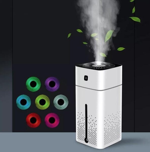 LED RGB difuzor za hidratantnu kremu od 1000ml kocka vode
