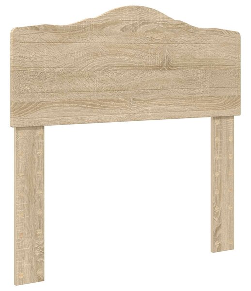 Krevet s od storage Sonoma hrast 70 x 190 cm Konstruirano drvo - Smeđa / 70 x 190 cm