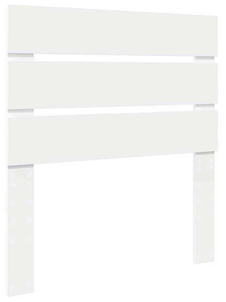Krevet s od storage Bijelo 70 x 190 cm Konstruirano drvo - Bijela / 70 x 190 cm
