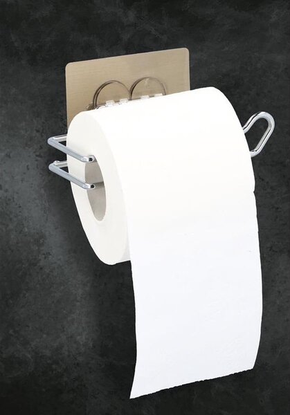 Samo -adhezivni držač zida za toaletni papir inox