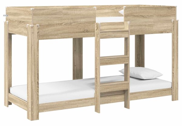 Krevet na kat za djecu Sonoma hrast 75 x 190 cm - Smeđa / 75 x 190 cm