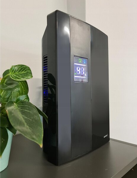 2V1 90W odvlaživač i pročišćivač zraka LCD - Apsorber vlage 1,8L crni