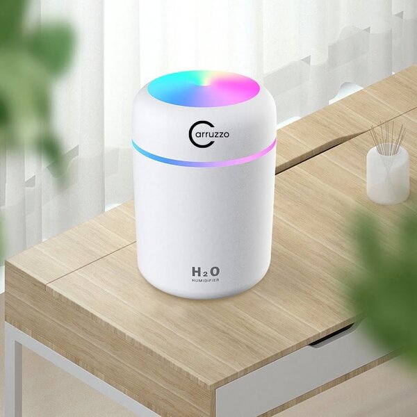 Led rgb ovlaživač zraka difuzor 300ml usb 1