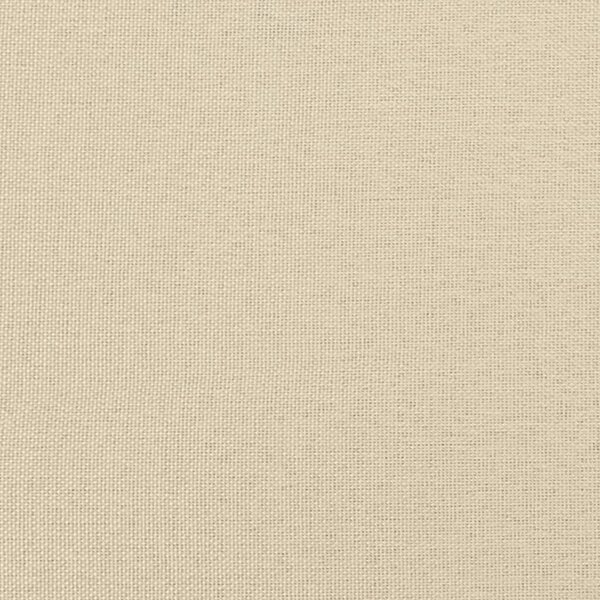 Krevet s madracem Hvar krem 100 x 200 cm od tkanine - Krema / 100 x 200 cm