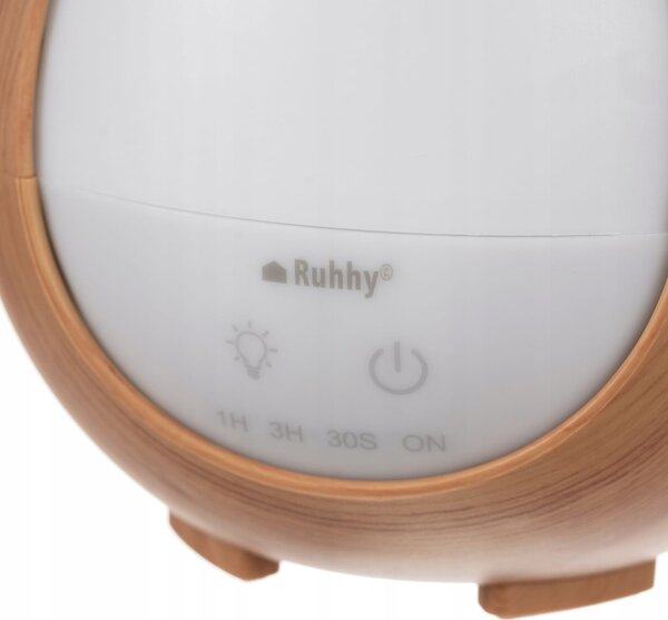10w led rgb ultrazvočni vlažilec zraka difuzor 200ml izparjevalnik + dišave - ruhhy