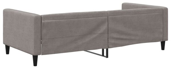 Dnevni krevet smeđesivi 100 x 200 cm od tkanine - Tupe / 100 x 200 cm
