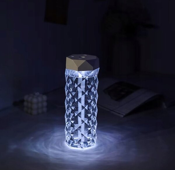2v1 led rgb vlažilec zraka difuzor 400ml izparjevalnik in nočna lučka - ruhhy