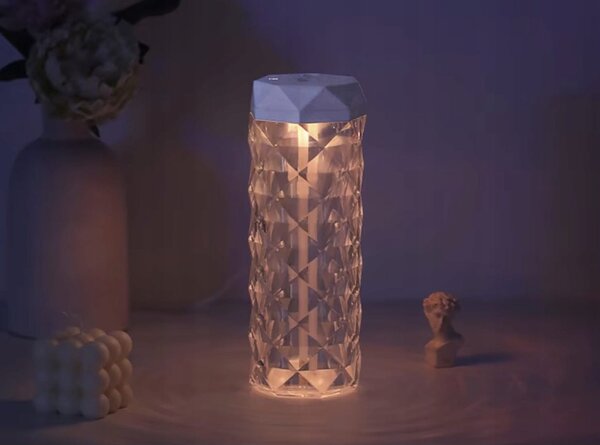 2v1 led rgb vlažilec zraka difuzor 400ml izparjevalnik in nočna lučka - ruhhy
