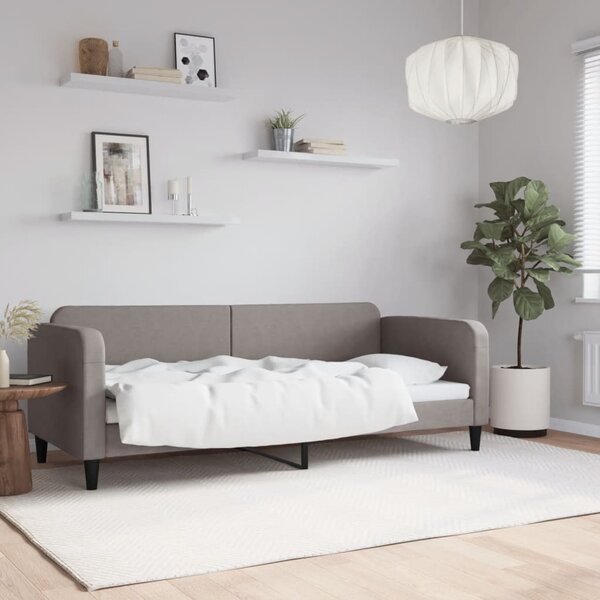 Dnevni krevet smeđesivi 80 x 200 cm od tkanine - Tupe / 80 x 200 cm