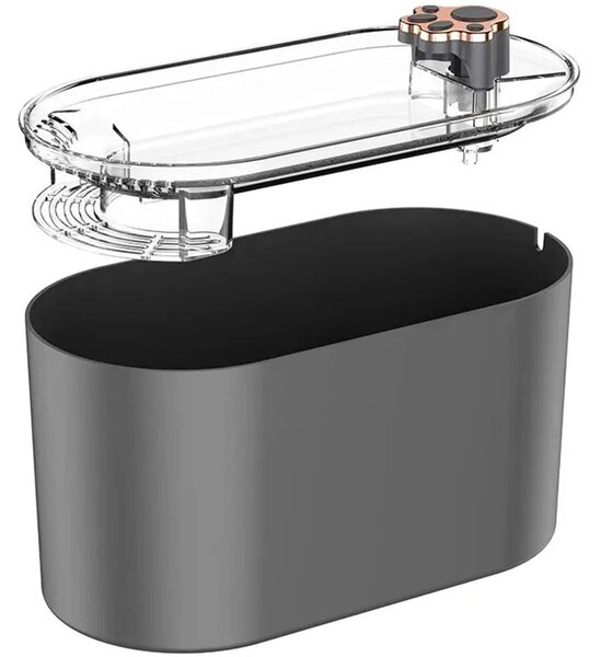 Automatsko punilo fontane za mačke i pse 3L USB oval LED