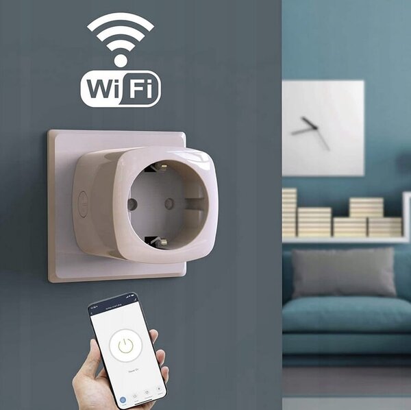 Pametna Wifi utičnica do 3680W Tuya Alexa Google Assistant